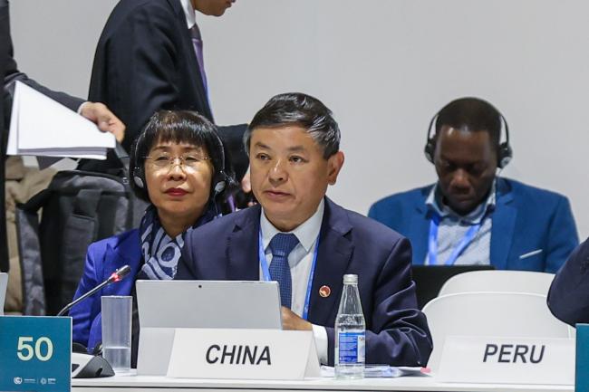 Huang Runqiu, Minister of Ecology and Environment, China