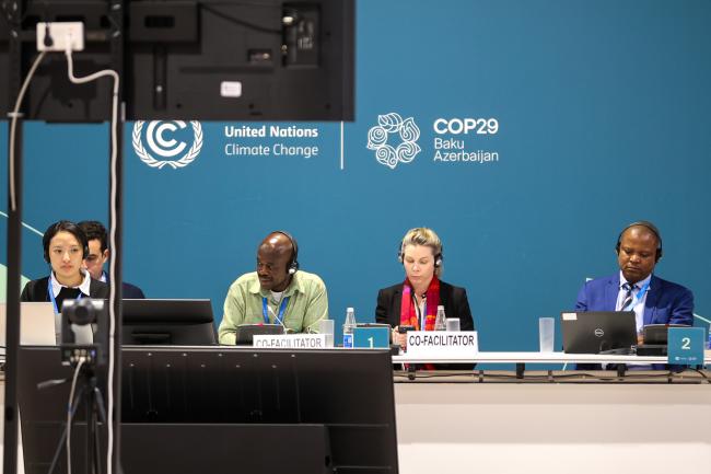 Co-Facilitators Antwi-Boasiako Amoah, Ghana, and Meredith Ryder-Rude, US (middle)