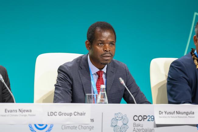Yusuf Nkungula, Secretary for Natural Resources, Malawi