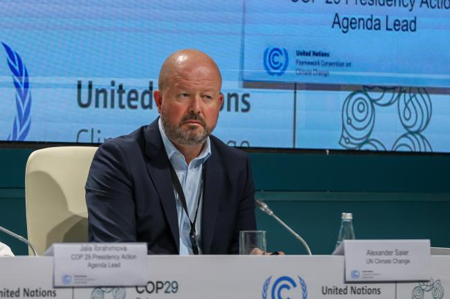 Alexander Saier, UNFCCC Secretariat