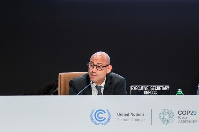 UNFCCC Executive Secretary Simon Stiell
