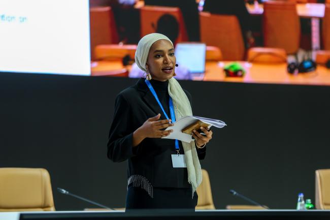 Roaa Alobeid, YOUNGO