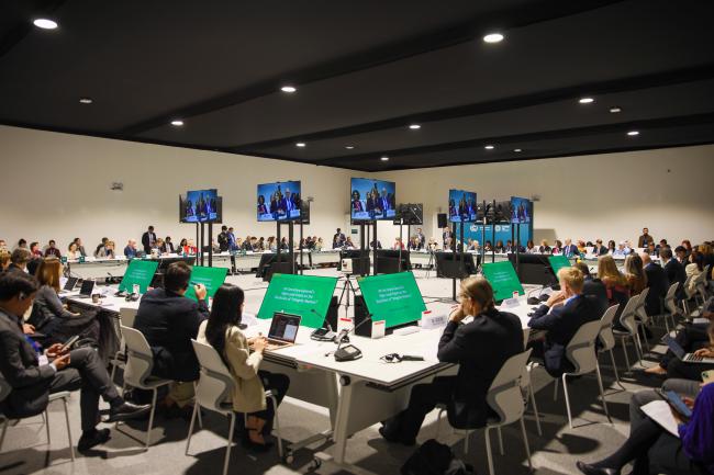 View of the room during the UN Secretary-General’s high-level event