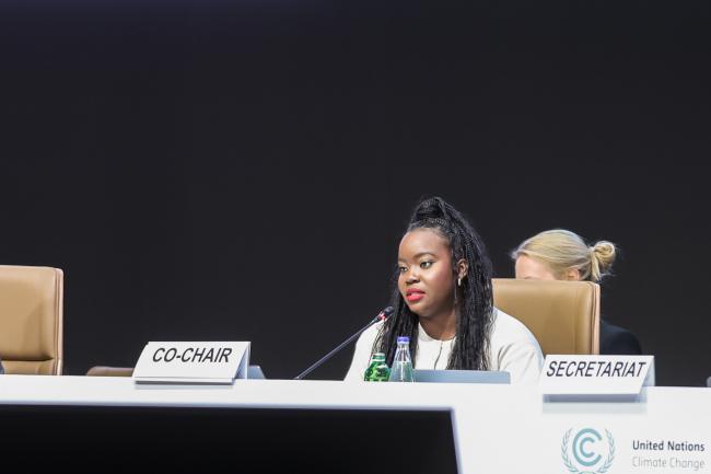 Kerryne James, Minister for Climate Resilience, the Environment and Renewable Energy, Grenada