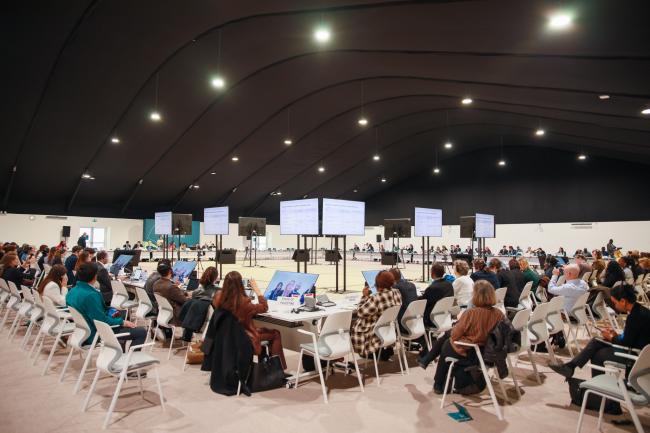 View of the room during the Open Dialogue