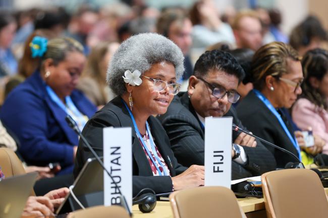 Lenora Qereqeretabua, Deputy Speaker of Parliament, Fiji