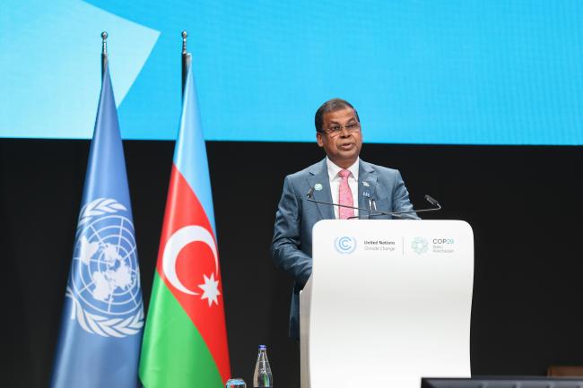 Biman Chand Prasad, Deputy Prime Minister, and Minister of Finance, Fiji