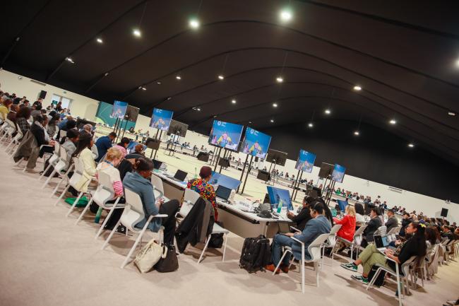 View Of The Room During Informal Consultations On The Warsaw