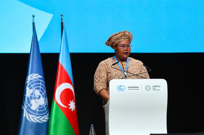 Josephine Napwon Cosmos Ngoya, Minister of Environment and Forestry, South Sudan