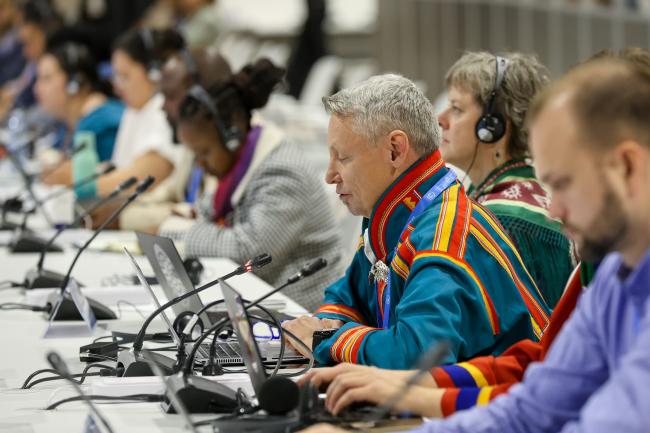 Nils Per Olof Nutti, Saami Council