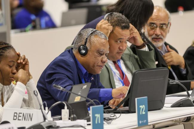 Bremity Lakjohn, Minister of Environment, Marshall Islands