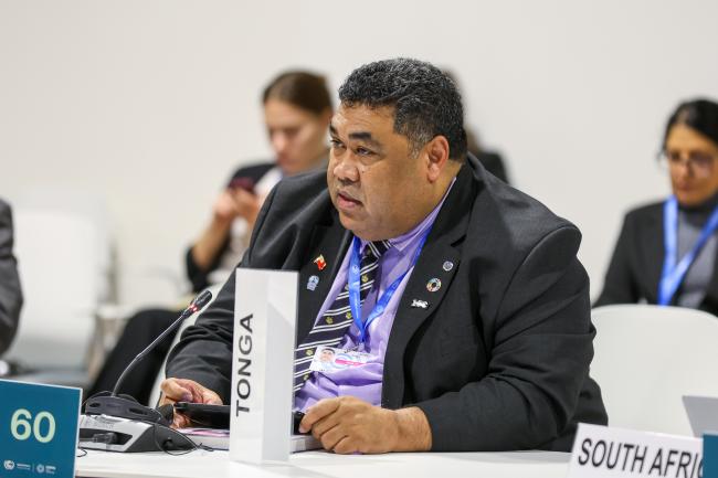 Tiofilusi Tiueti, Minister of Finance, Tonga