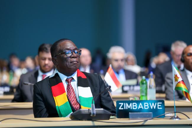 Emmerson Dambudzo Mnangagwa, President of Zimbabwe