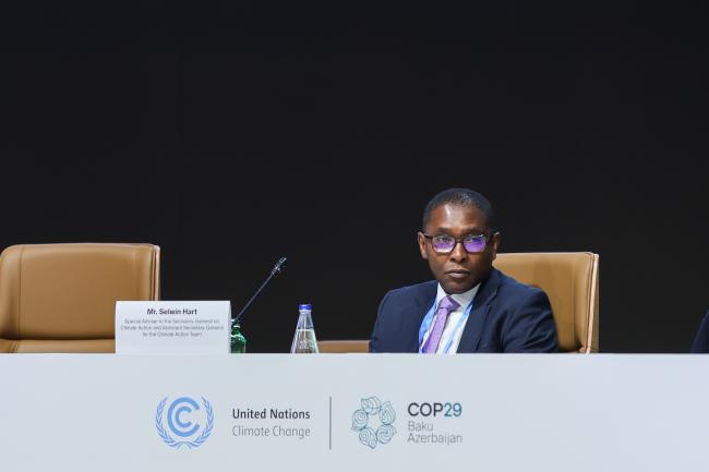 UN Special Adviser and Assistant Secretary-General for Climate Change Selwin Hart