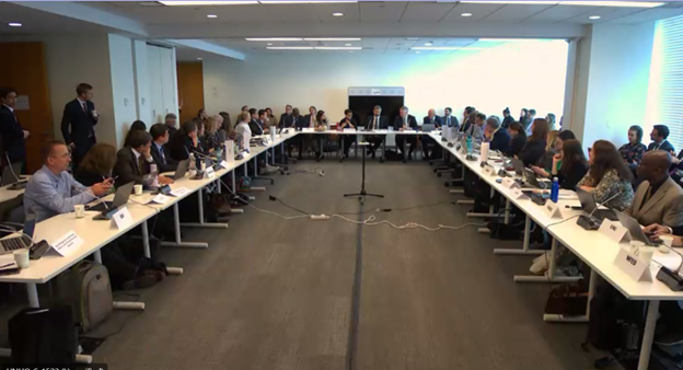 View of the room 40th UN-Water Meeting