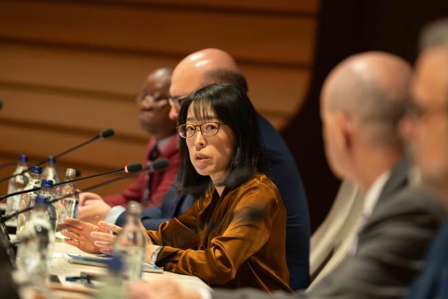 Yasuko Nishimura, Director, Resource Security Division, Economic Affairs Bureau, Ministry of Foreign Affairs, Japan - IGF-AGM_18Nov2024-MikaSchroder