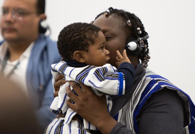 1 Mother and her baby - Locally led landscape management - GEF SGP - UNCCD COP16 - 7Dec2024