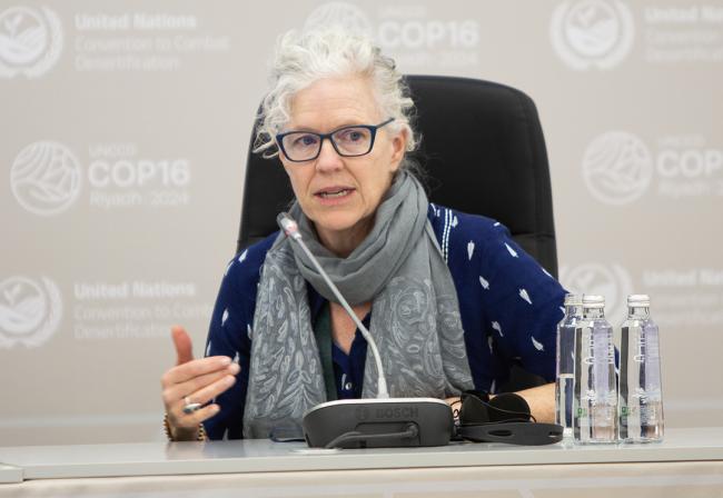 Andrea Erickson-Quiroz, Deputy Director, Food and Water Systems for The Nature Conservancy - - Freshwater Challenge - unccd-cop16-10dec2024