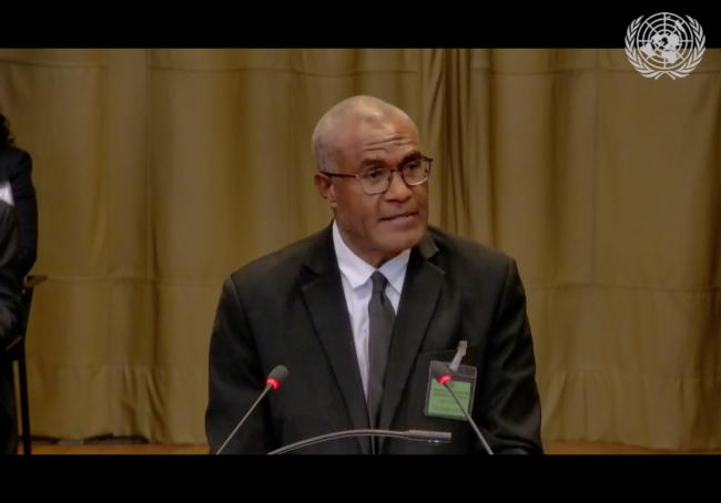 Arnold Kiel Loughman, Attorney General, Vanuatu