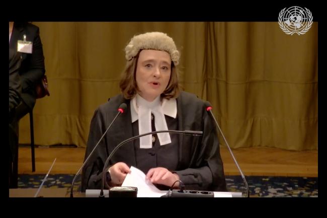 Cherie Blair, Chair, Omnia Strategy LLP, speaking for Albania