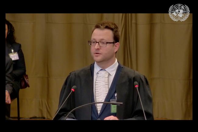 Cornelius Scholtz, Legal Counsellor, Embassy of South Africa to the Netherlands