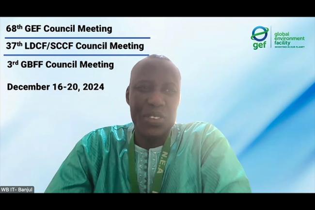 Dawda Badgie, Council Member, The Gambia