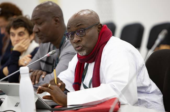 Édouard Herve Moby Mpah, Mayor of Douala IV, Cameroon- Rethinking Urban Landscapes - UNEP - UNCCD COP16 - 6 Nov