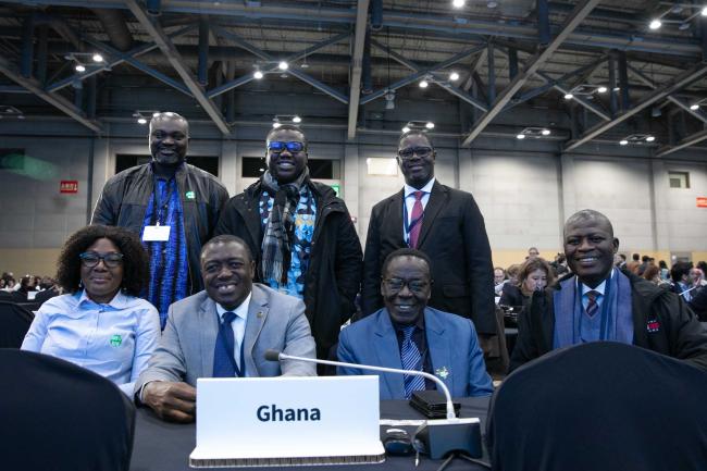 Delegates from Ghana