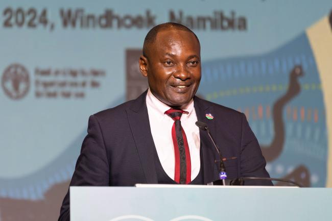 Pohamba Penomwenyo Shifeta, Minister of Environment, Tourism and Forestry, Namibia