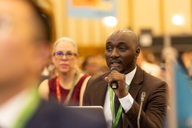 Moctar Ba, Mauritania, on behalf of the African Group