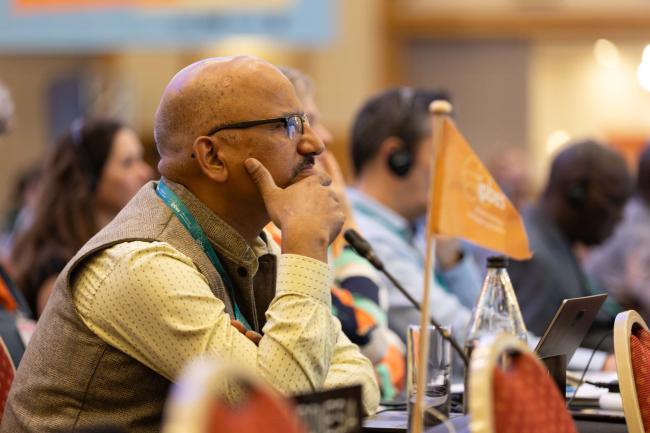 Delegates consider the textual amendments