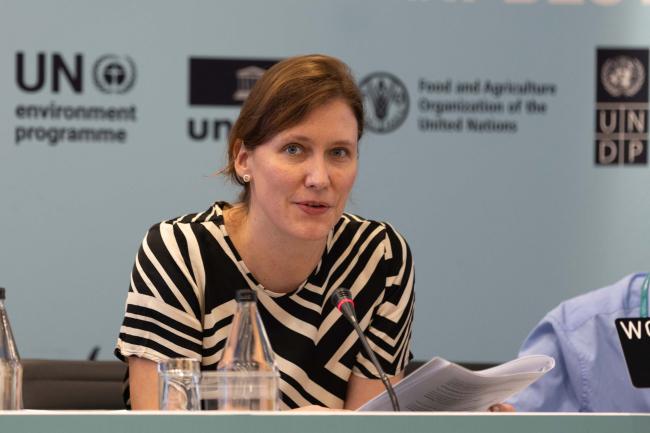 Simone Schiele, IPBES Secretariat