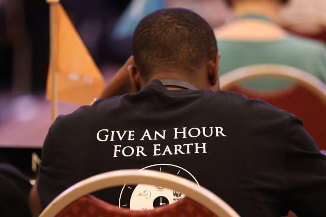 Give an hour for earth