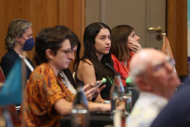 An interactive discussion takes place to discuss key elements of the report