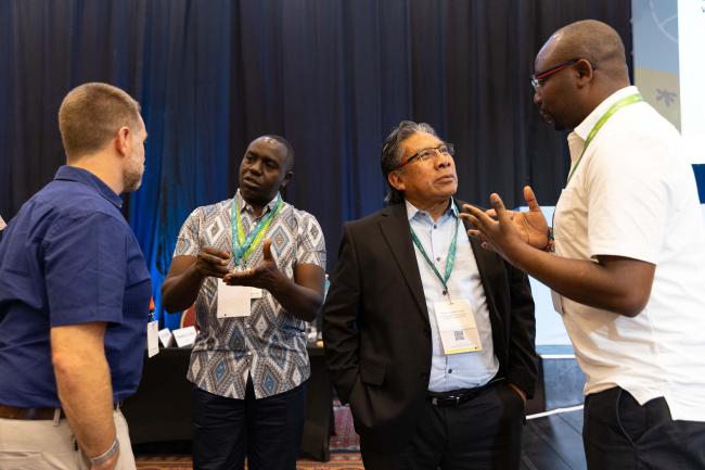 Participants speak informally