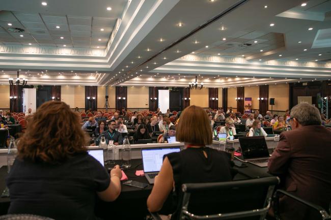 Delegates continue discussions on the Transformative Change Assessment