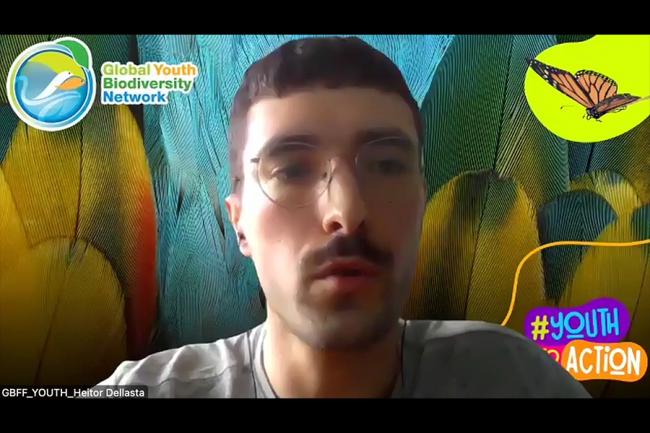 Heitor Dellasta, Global Youth Biodiversity Network (GYBN)