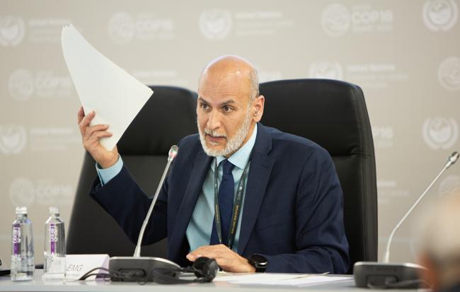 Hossein Fadaei, Head of EMG EMG UNCCD COP16 - 4Dec2024