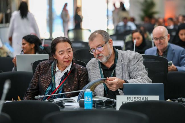 Delegates from Russian Federation