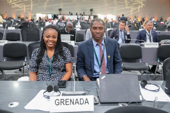 Delegates from Grenada 