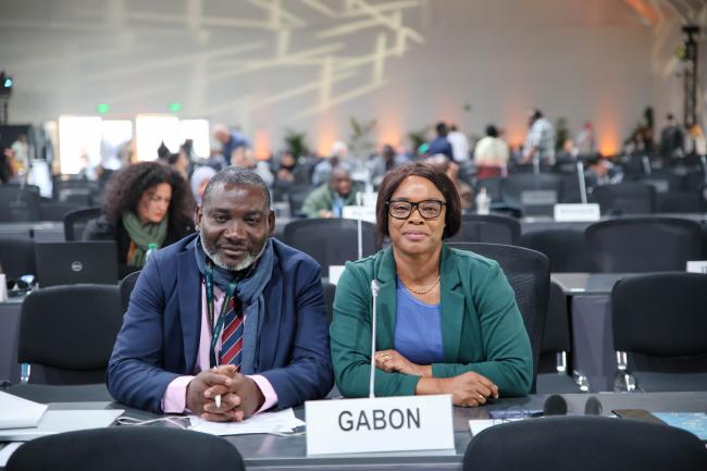 Delegates from Gabon