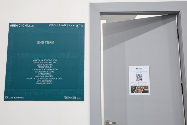 ENB office UNCCD COP 16 