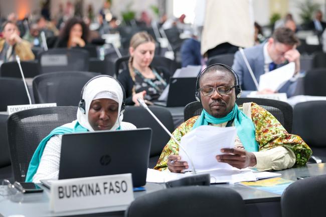 Delegates from Burkina Faso