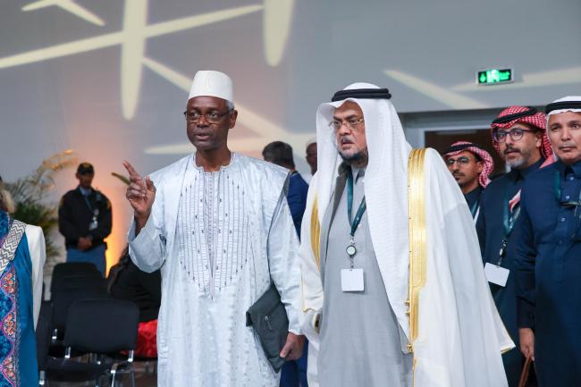 Ibrahim Thiaw, Executive Secretary, UNCCD, and Osama Ibrahim Faqeeha, COP 16 Presidency