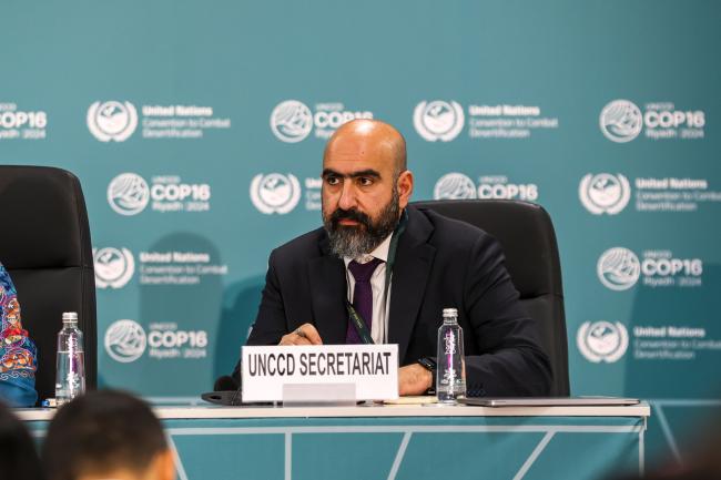 Yazan Neme, UNCCD Secretariat 