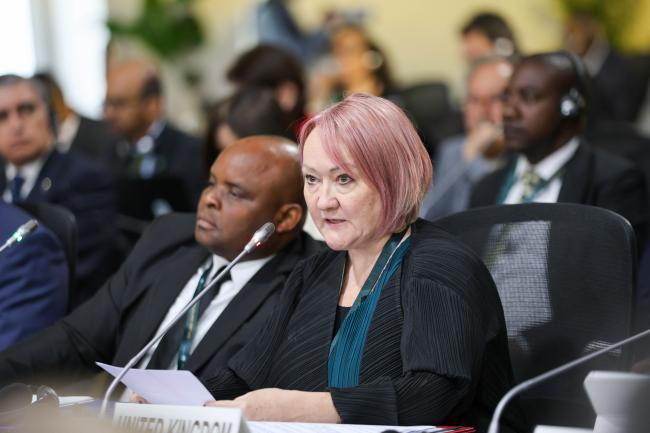 Kerry McCarthy, Minister for Climate Change, United Kingdom 