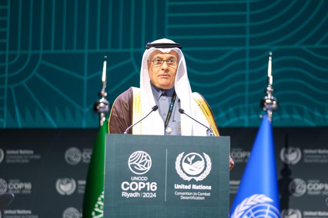 COP 16 President Abdulrahman Abdulmohsen AlFadley