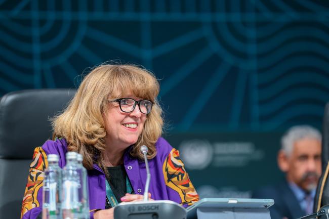 Astrid Schomaker, Executive Secretary, Convention on Biological Diversity (CBD) 