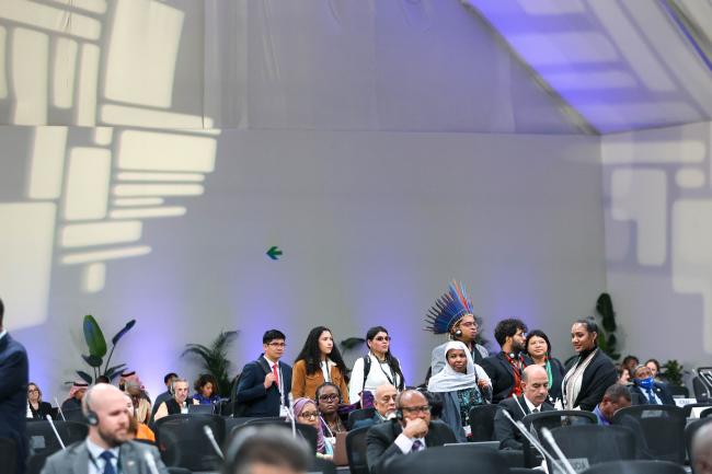 Delegates during the Ministerial Dialogue 