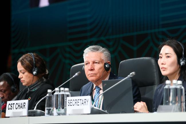 CST Chair Héctor Manuel Arias Rojo, Mexico 